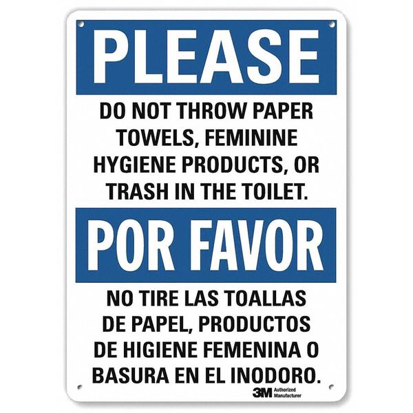 Plastic Hygiene Sign, 10