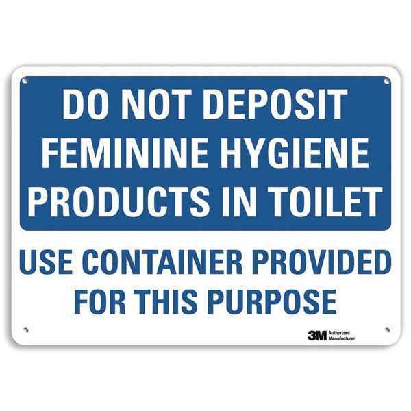 Safety  Sign, 7 in Height, 10 in Width, Aluminum, Vertical Rectangle, English