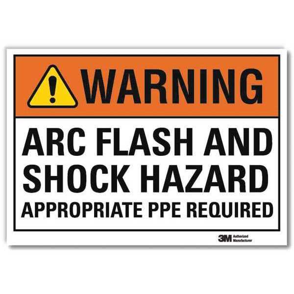 Warning Sign, 10x7 In., English, U1-1091-RD_10X7