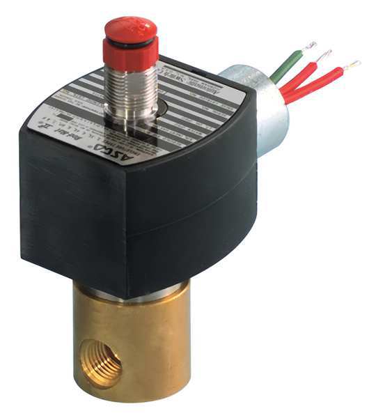 24V DC 316 Stainless Steel Solenoid Valve, Universal, 1/4 in Pipe Size