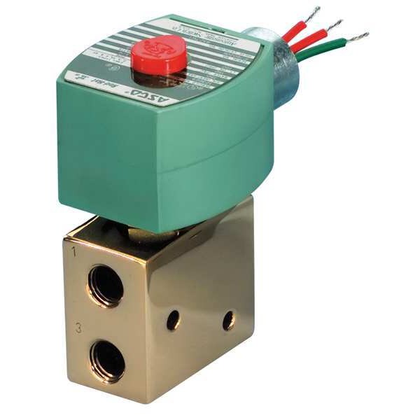 24V DC 316 Stainless Steel Solenoid Valve, Universal, 1/4 in Pipe Size