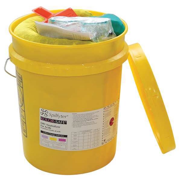 Dry Acid Neutralizer Spill Kit, Bucket