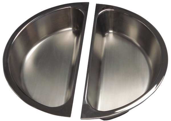 Food Pan, Round, Half Size, 3 qt.