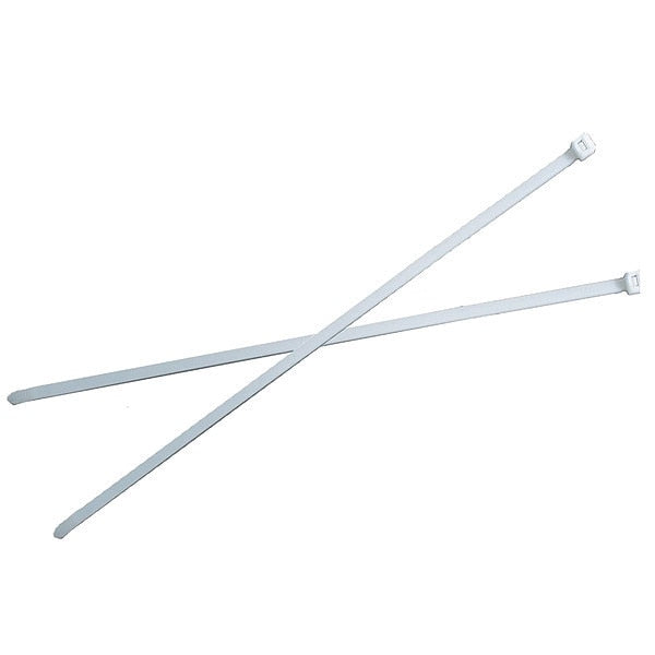 Cable Ties, Standrd, 6/6, Nylon, Red, 14.6