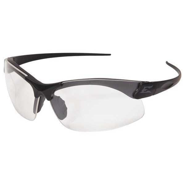 Safety Glasses, Wraparound Clear Polycarbonate Lens, Anti-Fog, Scratch-Resistant