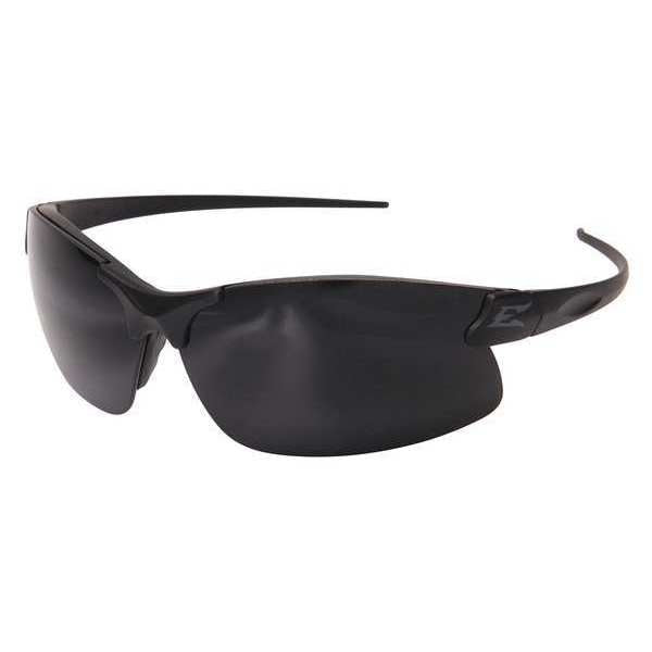 Safety Glasses, Wraparound Smoke Polycarbonate Lens, Anti-Fog, Scratch-Resistant