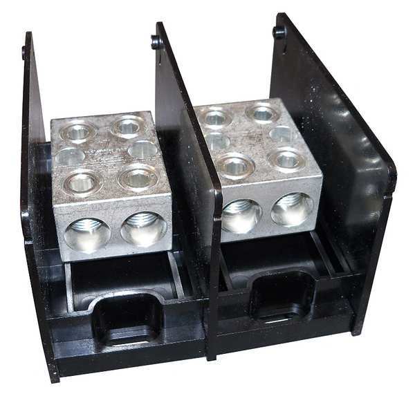 Pwr Dist Block, 620A, 2P, 6AWG-350MCM, 600V