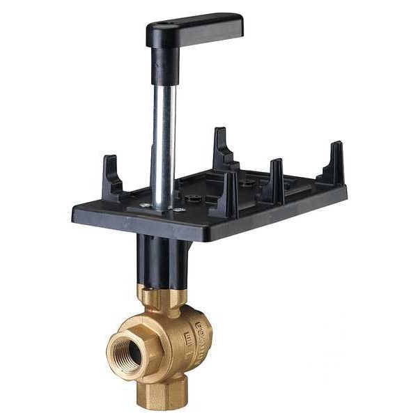 Ball Valve, 3-Way, 1/2 in. NPT