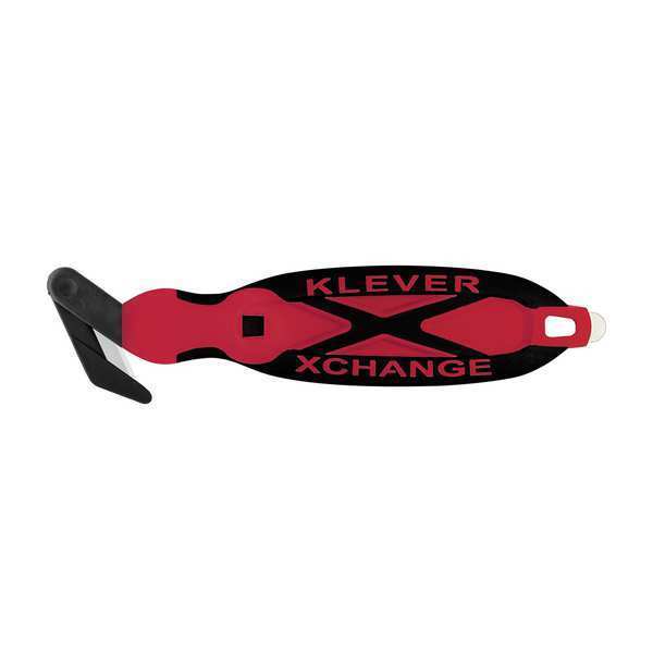 Hook-Style Safety Cutter, Fixed Blade, Safety Recessed, Polymer
