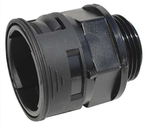 Connector, 0.906 in., Black, Nylon