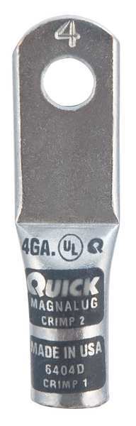 Lug Starter/Ground, 4 Crimp, Copper