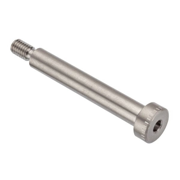 Shoulder Screw, M6-1.00 Thr Sz, 11 mm Thr Lg, 50 mm Shoulder Lg, 18-8 Stainless Steel