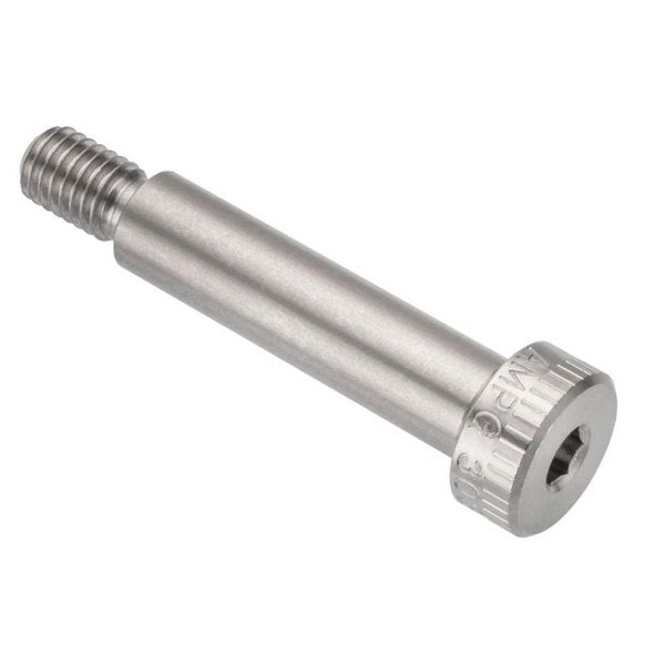Shoulder Screw, M8-1.25 Thr Sz, 13 mm Thr Lg, 40 mm Shoulder Lg, 18-8 Stainless Steel