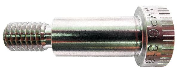 Shoulder Screw, M10-1.50 Thr Sz, 16 mm Thr Lg, 60 mm Shoulder Lg, 316 Stainless Steel