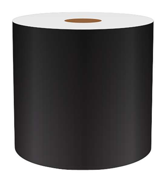 Label Tape, Black, 4in W, For Mfr No. VnM4, REFBK-3102