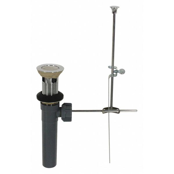 Lavatory Pop Up Assembly w/Putty, Chrome