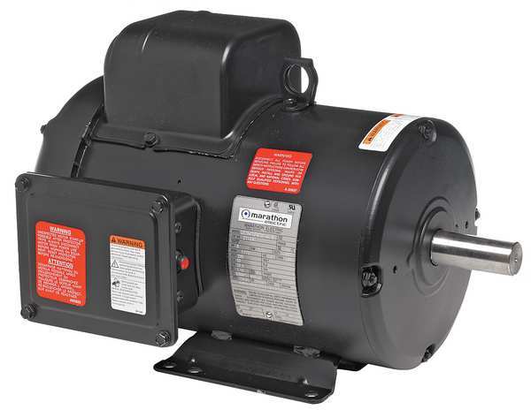 General Purpose Farm Duty Motor, Capacitor-Start/Run, 7 1/2 HP, 230V AC, 1,750 Nameplate RPM