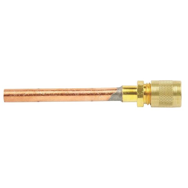 Valve 1/4 in, Copper Tube Extension, PK6