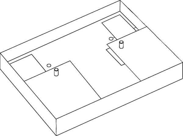 Adapter Plate, For Studded Ballasts