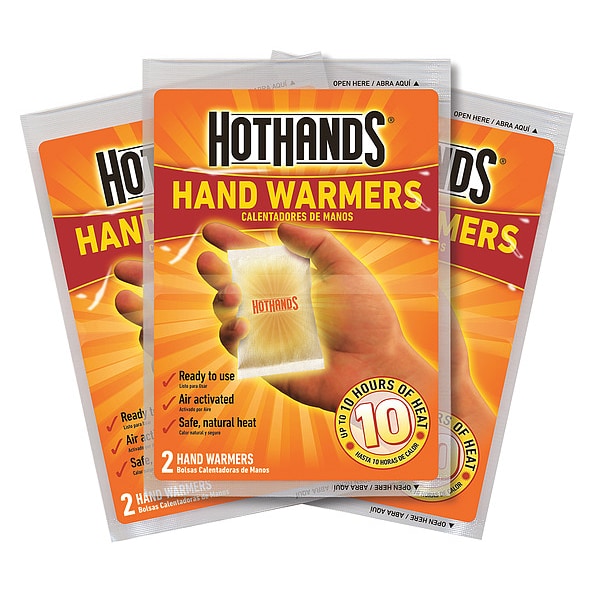 Hand Warmer, 2-1/4 in. x 3-1/2 in., PK3