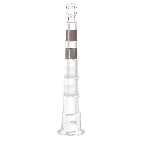 Trim Line Channelizer, White, 45 In