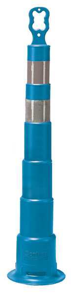 Trim Line Channelizer, Blue, 45 In