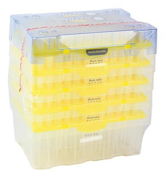 Pipetter Tips, 2 to 200uL, PK960