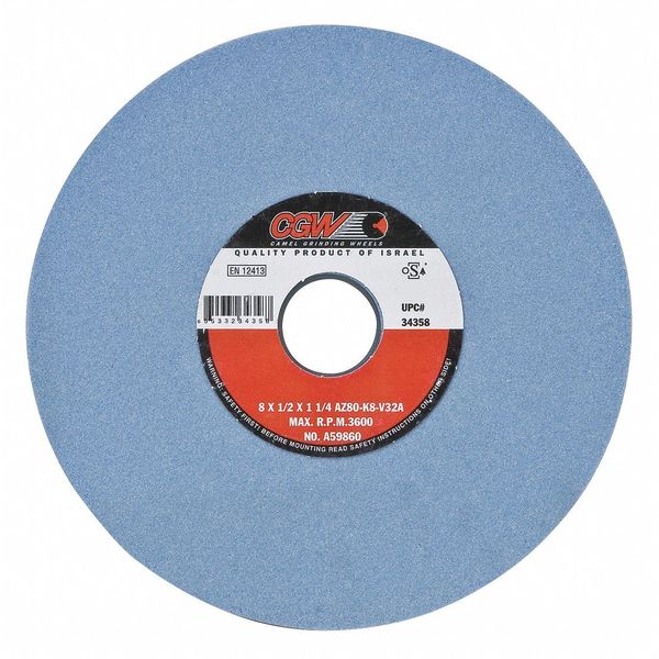 Surf Grinding Whl, 14x1.5x5, AZ46-K8-V32A