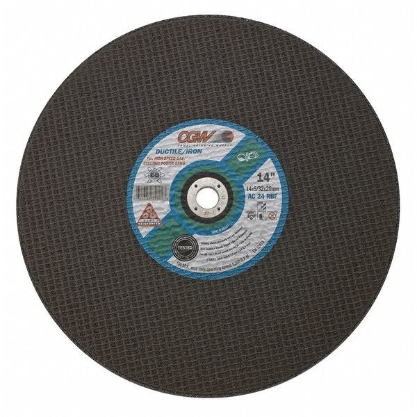 CutOff Whl, 14x5/32x1, A Ductile, DR