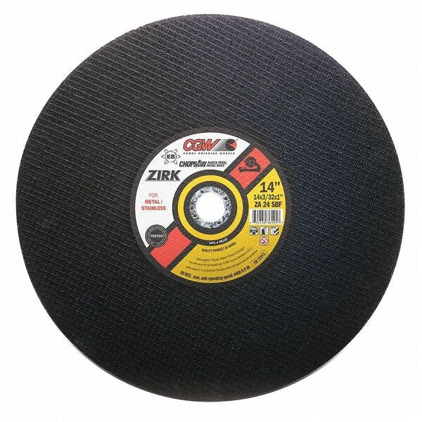 CutOff Whl, 14x3/32x1, ZA24SBF, DR -Z