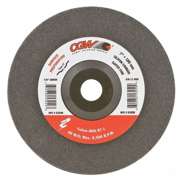 Depressed Ctr Whl, 4.5x7/8, S/C, Gr, VF, T27