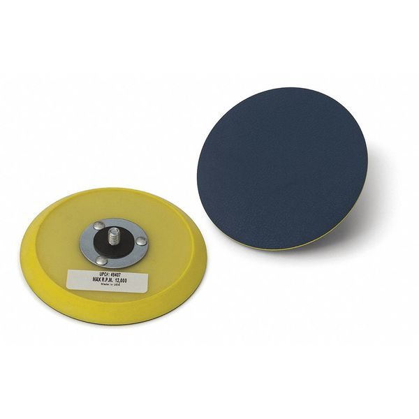 Backup Pad, 6x5/16-24, Med, FG