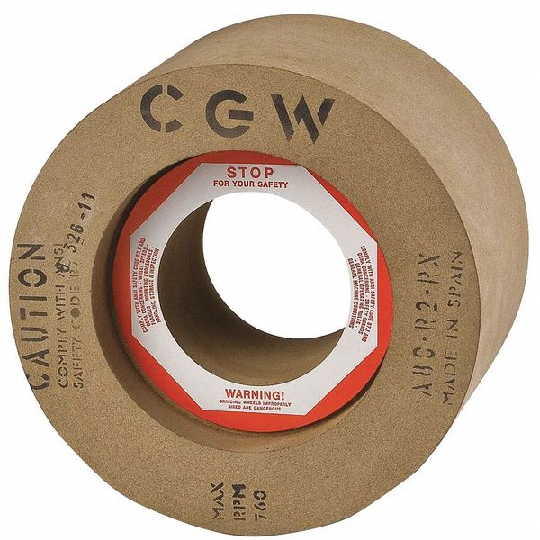 Grinding Whl, 12x8x5, T5, R/1- 7.5x1.5