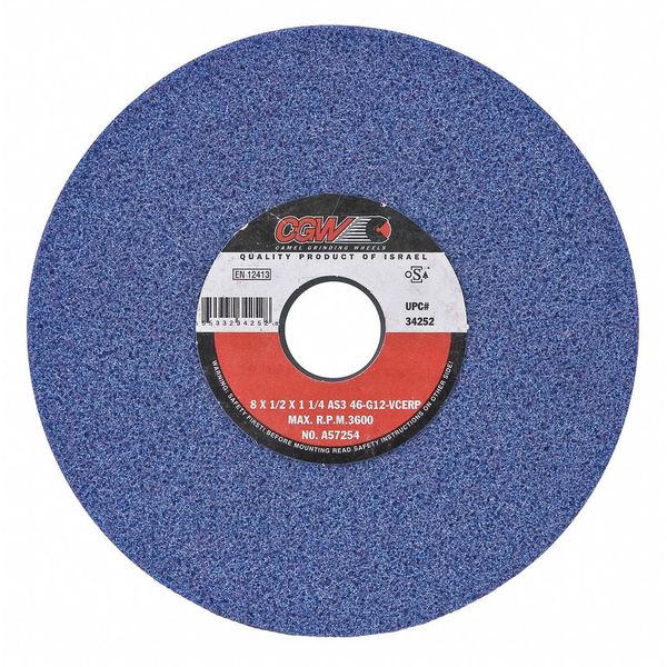 Grinding Whl, 8x.5x1-1/4, T1