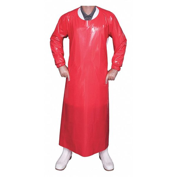 Die Cut Gown, 6 mil, Red, L