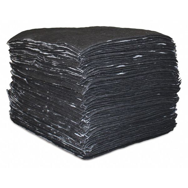 Absorbent Pad, Recycled, HW, Oil Only, PK100