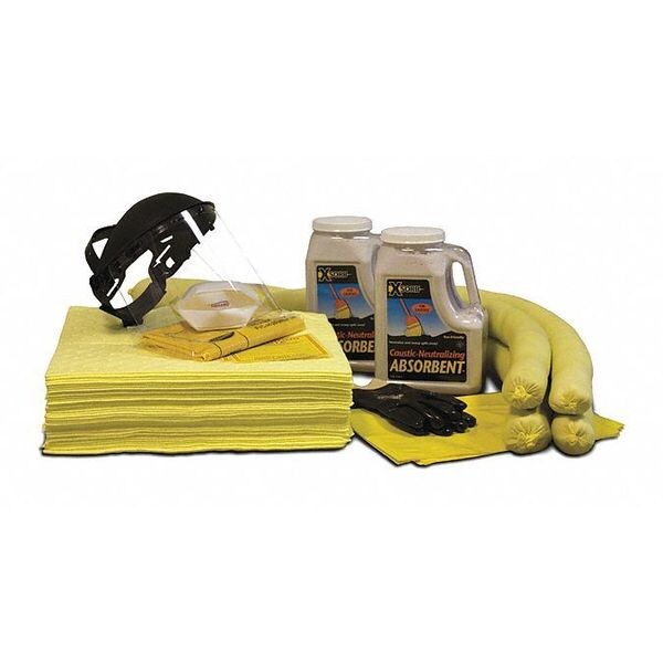 Spill Kit, Caustic Neutralizer, 20 gal.