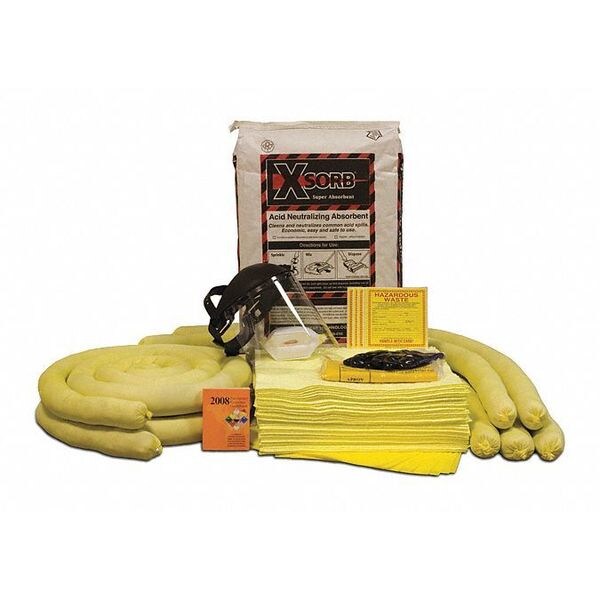 Spill Kit, Acid Neutralizer, 30 gal.