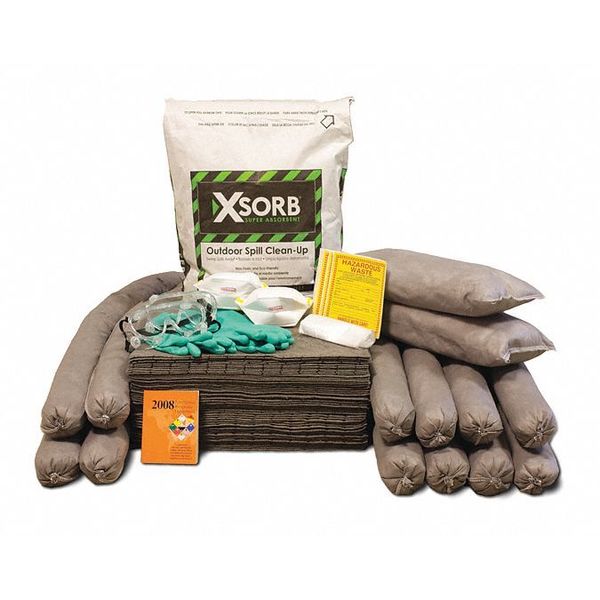 Spill Kit, Outdoor, 55 gal.