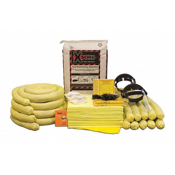 Spill Kit, Acid Neutralizer, 55 gal.