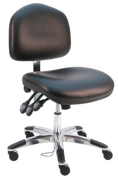 Ergonomic Chair, Vinyl, 17