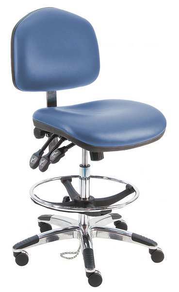 Ergonomic Chair, Vinyl, 21