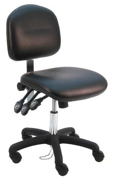 Ergonomic Chair, Vinyl, 17