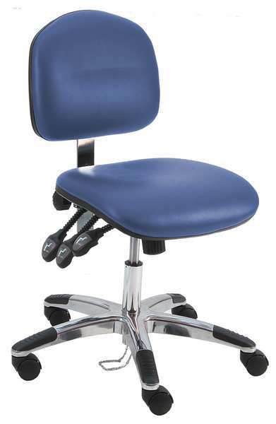 Ergonomic Chair, Vinyl, 17