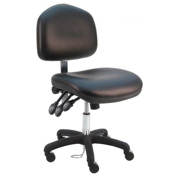 Ergonomic Chair, Vinyl, 17