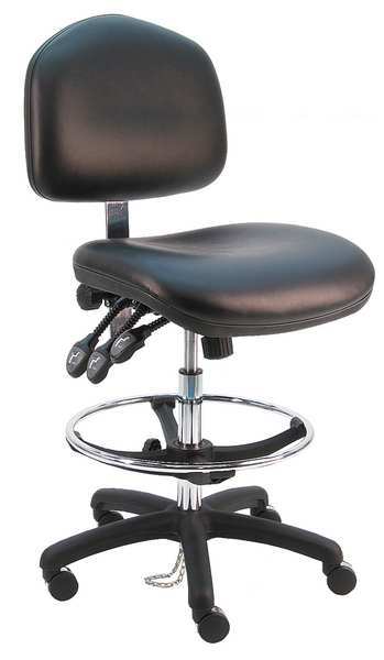 Ergonomic Chair, Vinyl, 21