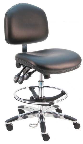 Ergonomic Chair, Vinyl, 21