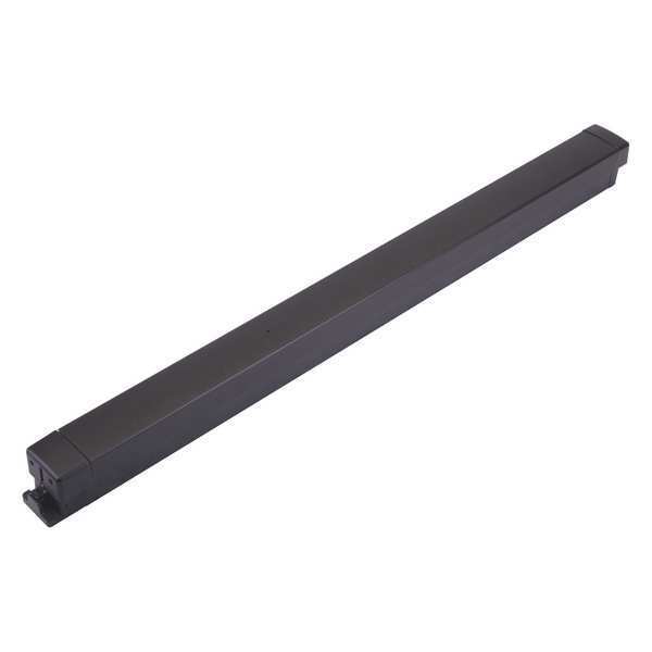Rim Exit Device Narrow Glass, Aluminum