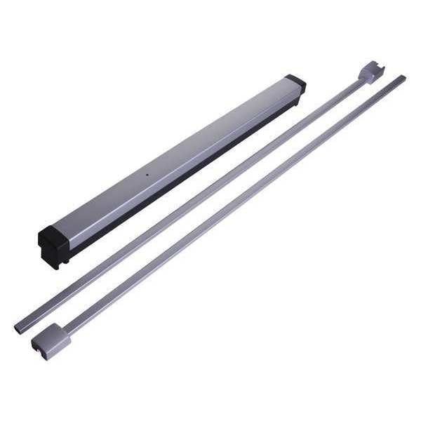 Surface Vertical Rod Glass Door, Aluminum
