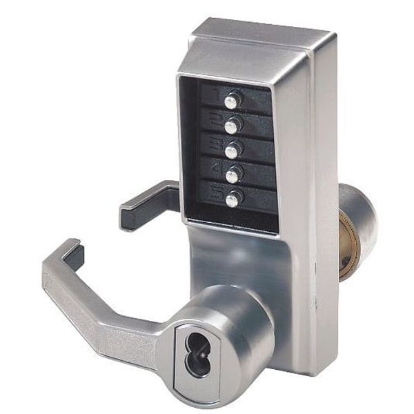 Push Button Lock, Entry, Key Override
